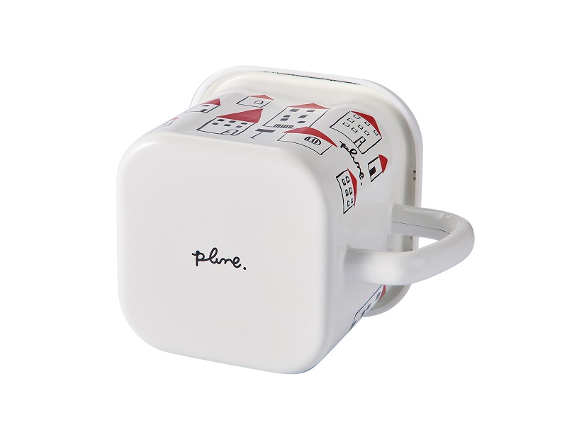 プルーン　ホーローマルチスクエアポットakaiyaneno